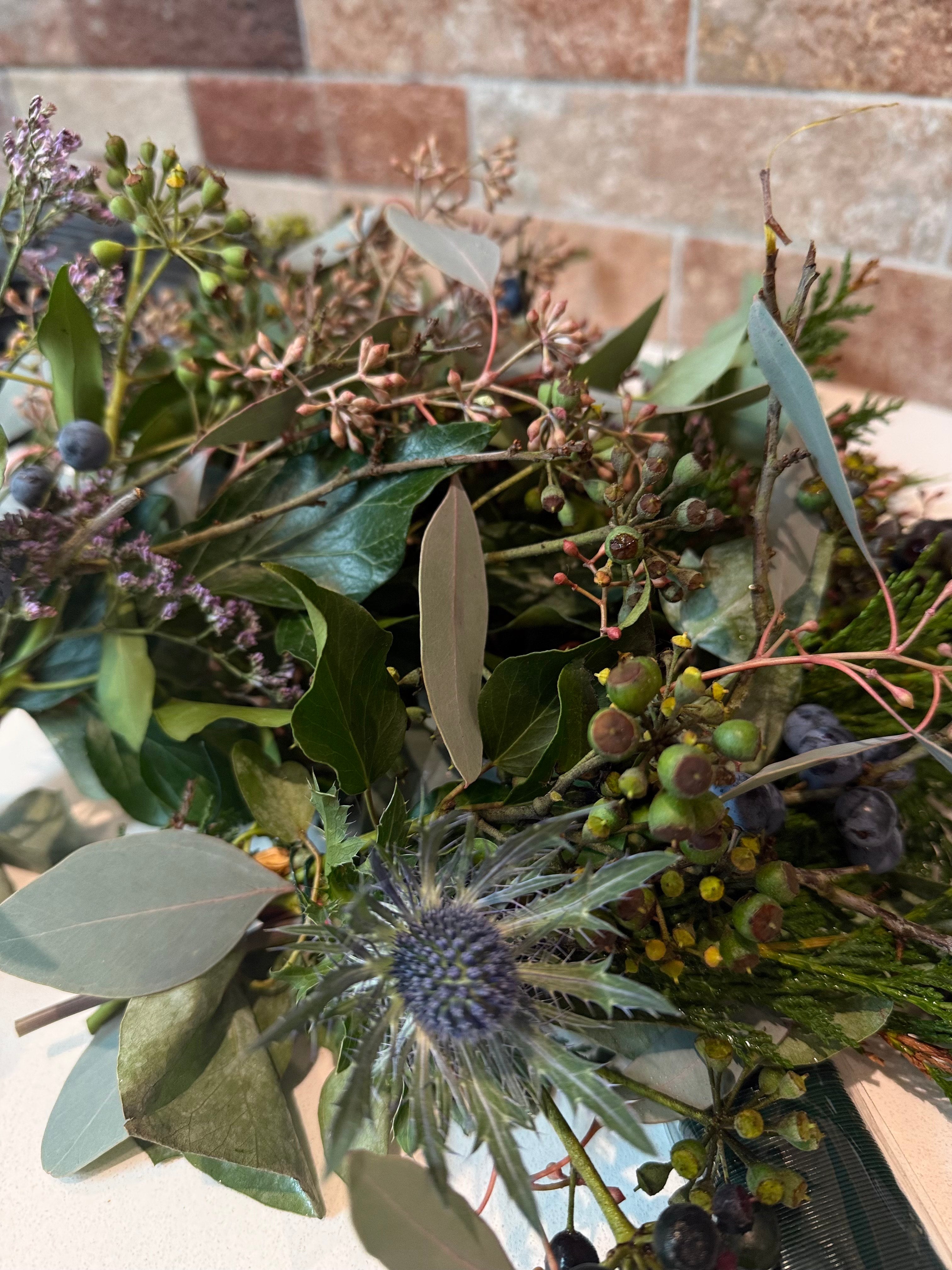 Festive Christmas Wreath