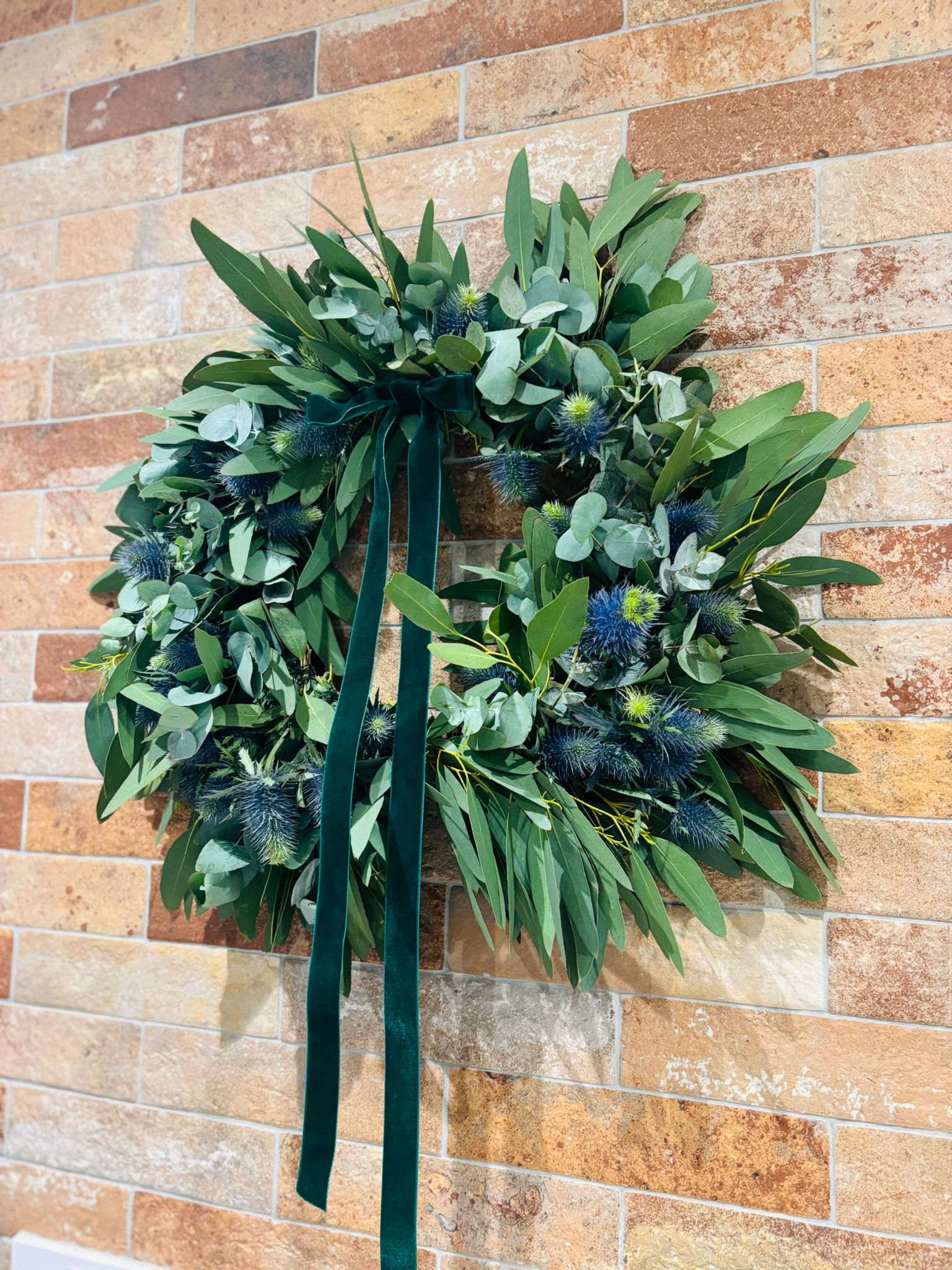 Eucalyptus Festive Wreath with FREE Gift