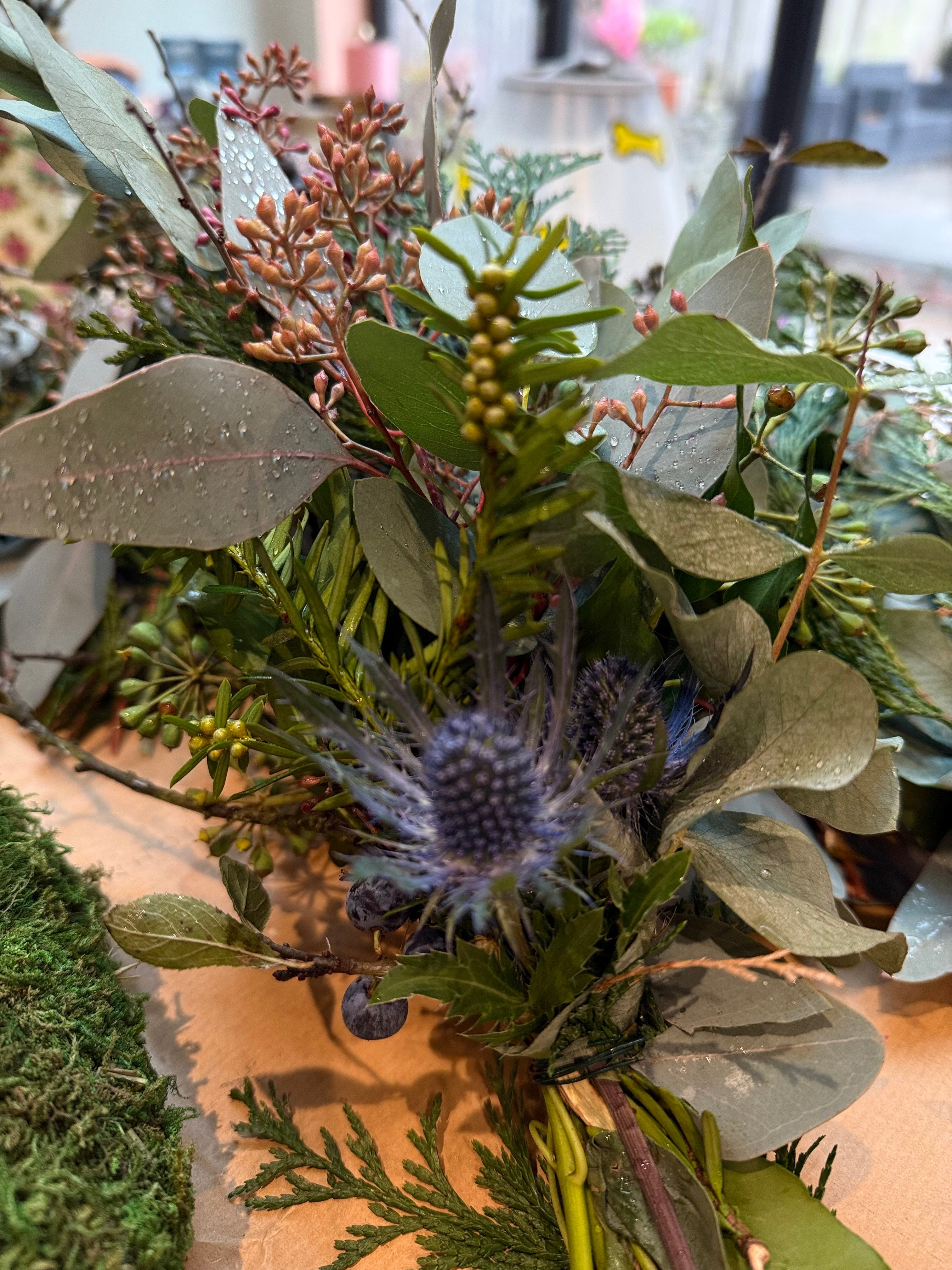 Festive Christmas Wreath