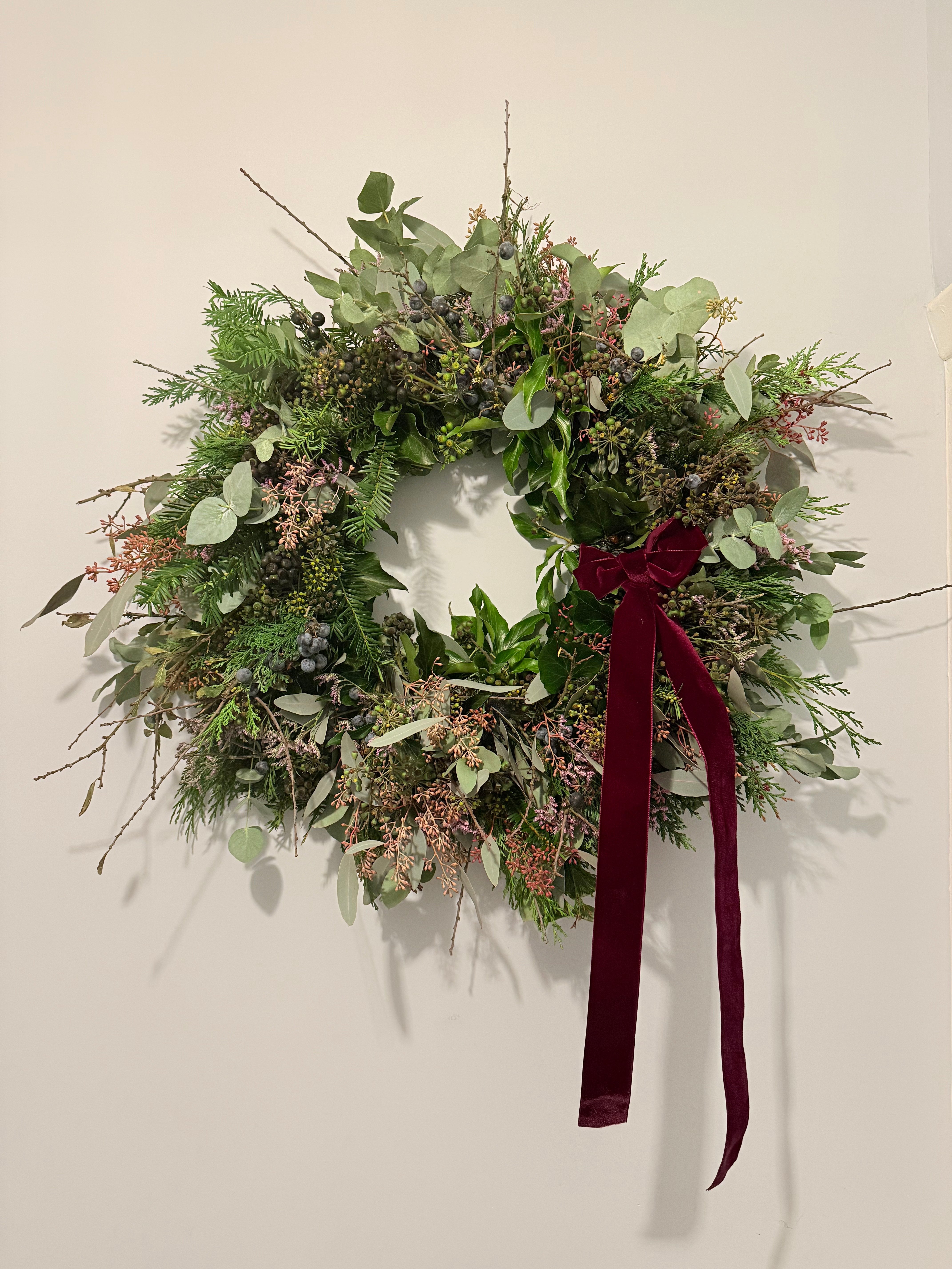 Festive Christmas Wreath